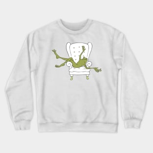 lounge frog Crewneck Sweatshirt